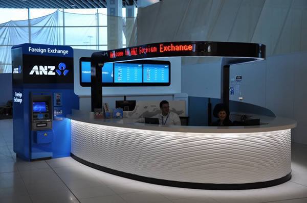 ANZ Foreign Exchange Kiosk - Melbourne Airport